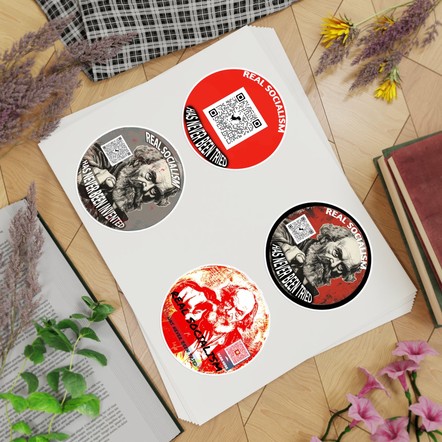 Zine Sticker Sheets #3 - 10 Sheet Bundle