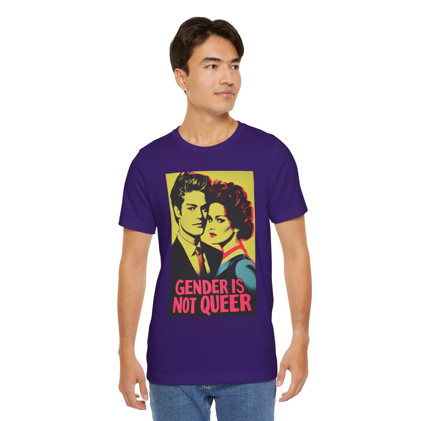 Gender is Not Queer Unisex Jersey Short Sleeve Tee
