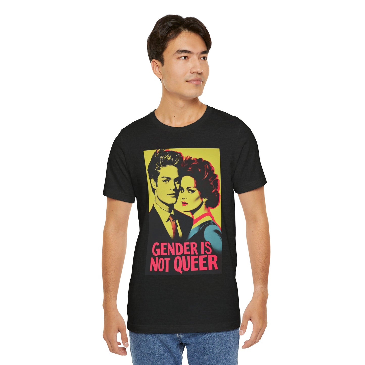Gender is Not Queer Unisex Jersey Short Sleeve Tee