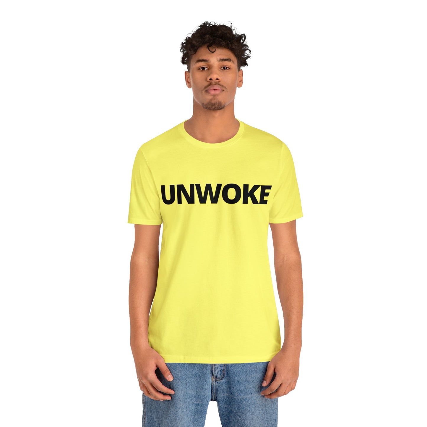 UNWOKE Unisex Jersey Short Sleeve Tee