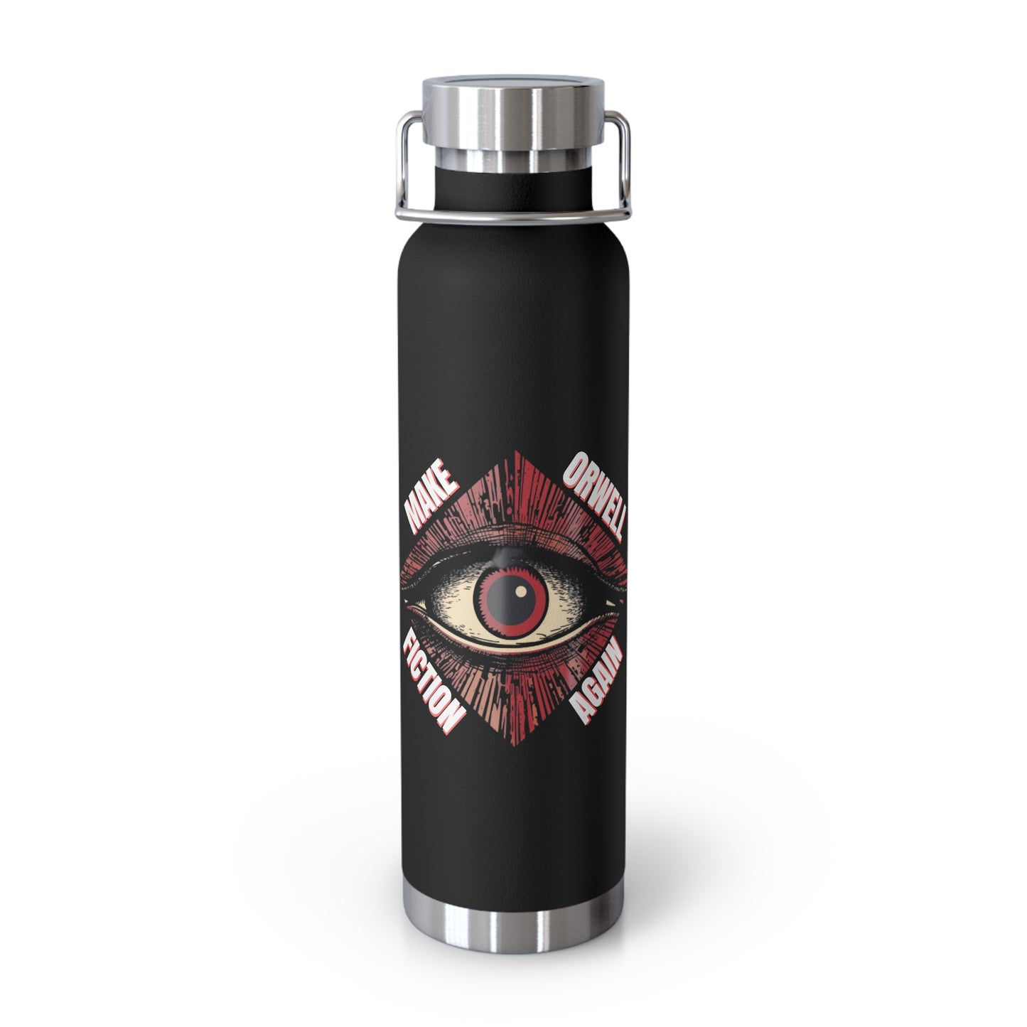 Make Orwell Fiction Again Copper Vacuum Insulated Bottle, 22oz
