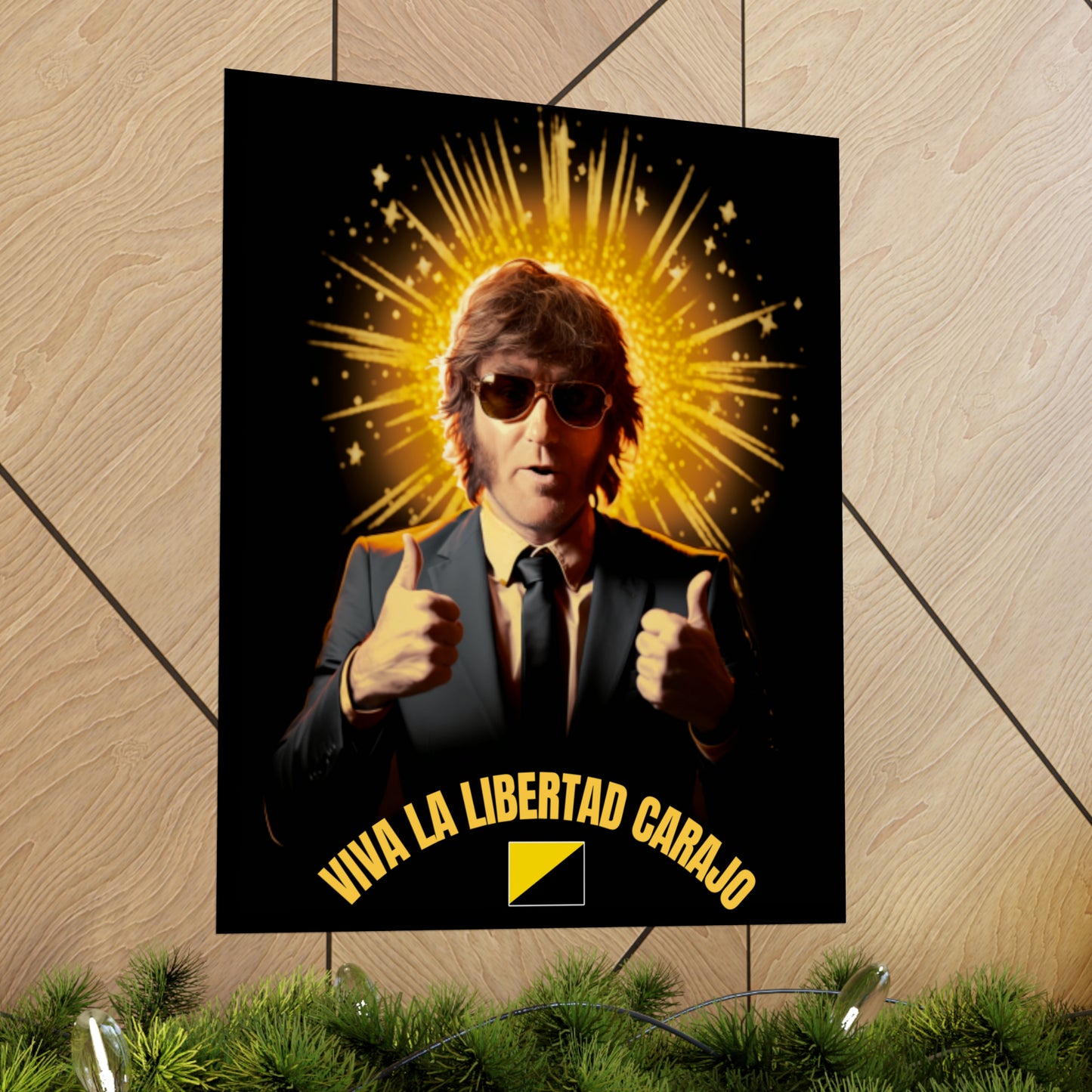 Javier Milei Matte Vertical Posters