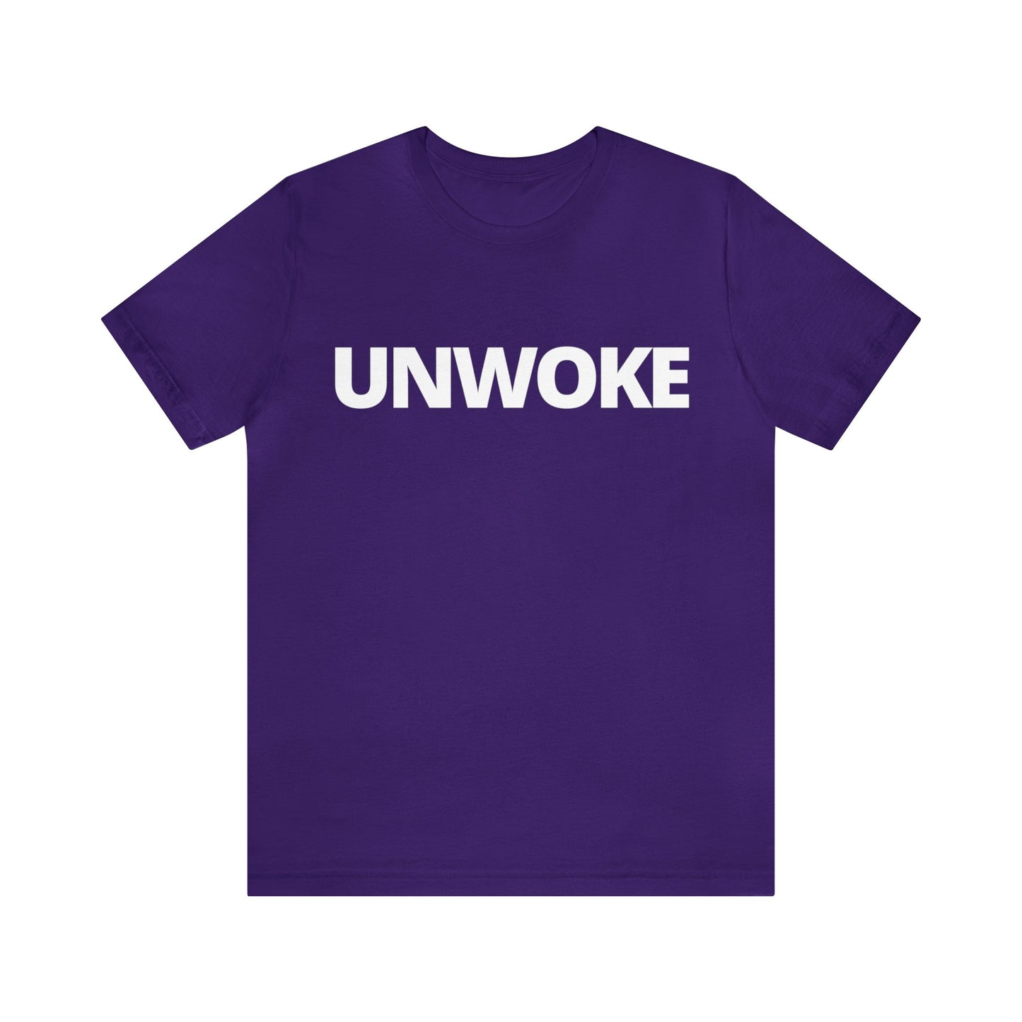 UNWOKE Unisex Jersey Short Sleeve Tee