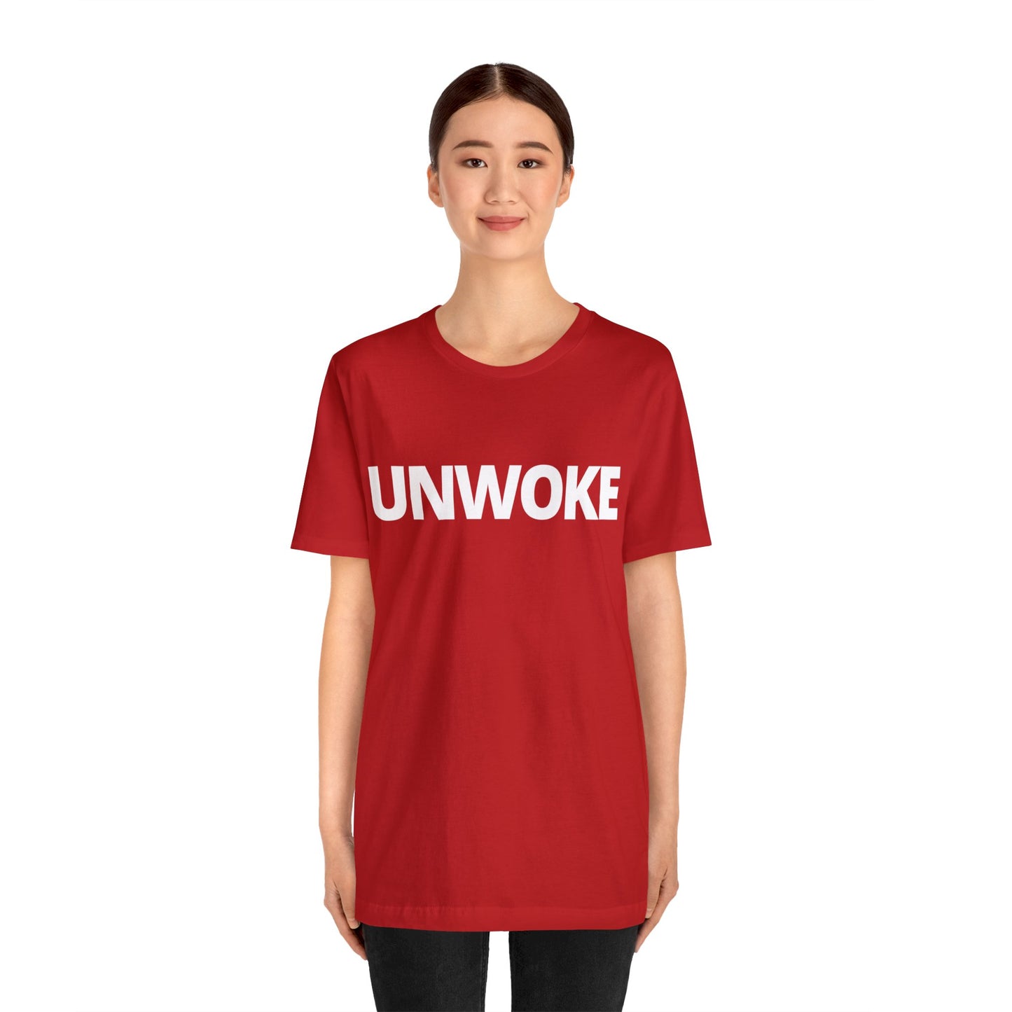 UNWOKE Unisex Jersey Short Sleeve Tee
