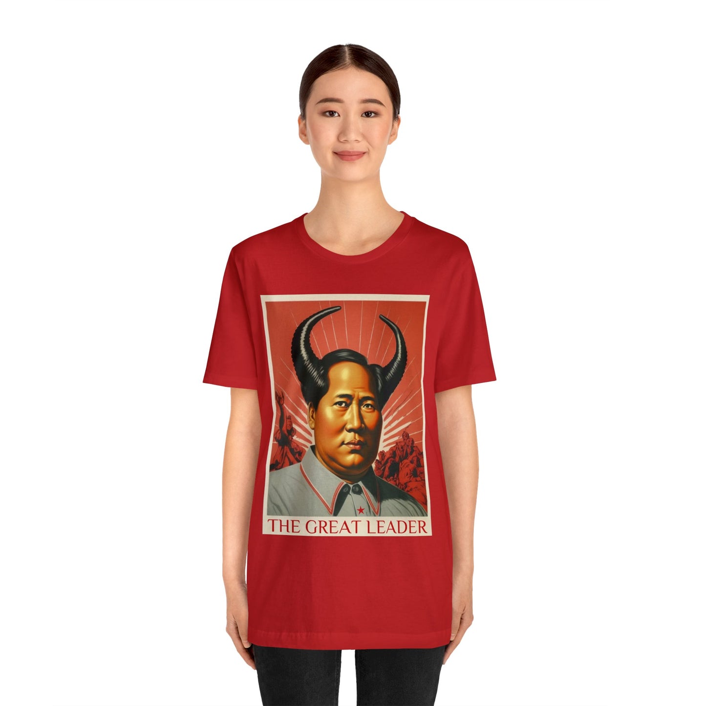The Great Leader Unisex Jersey Short Sleeve Tee