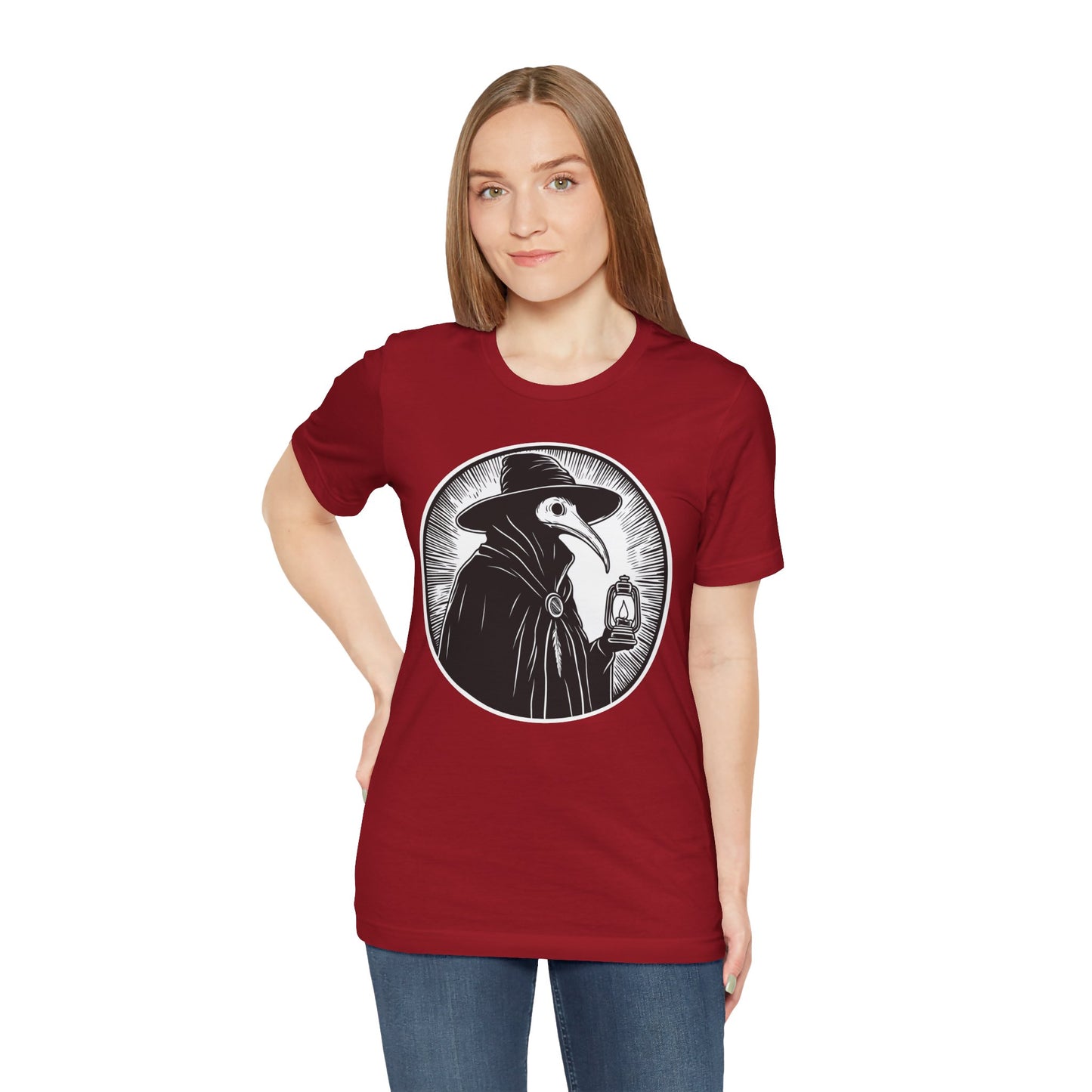 Decode The Left Plague Doctor Tee