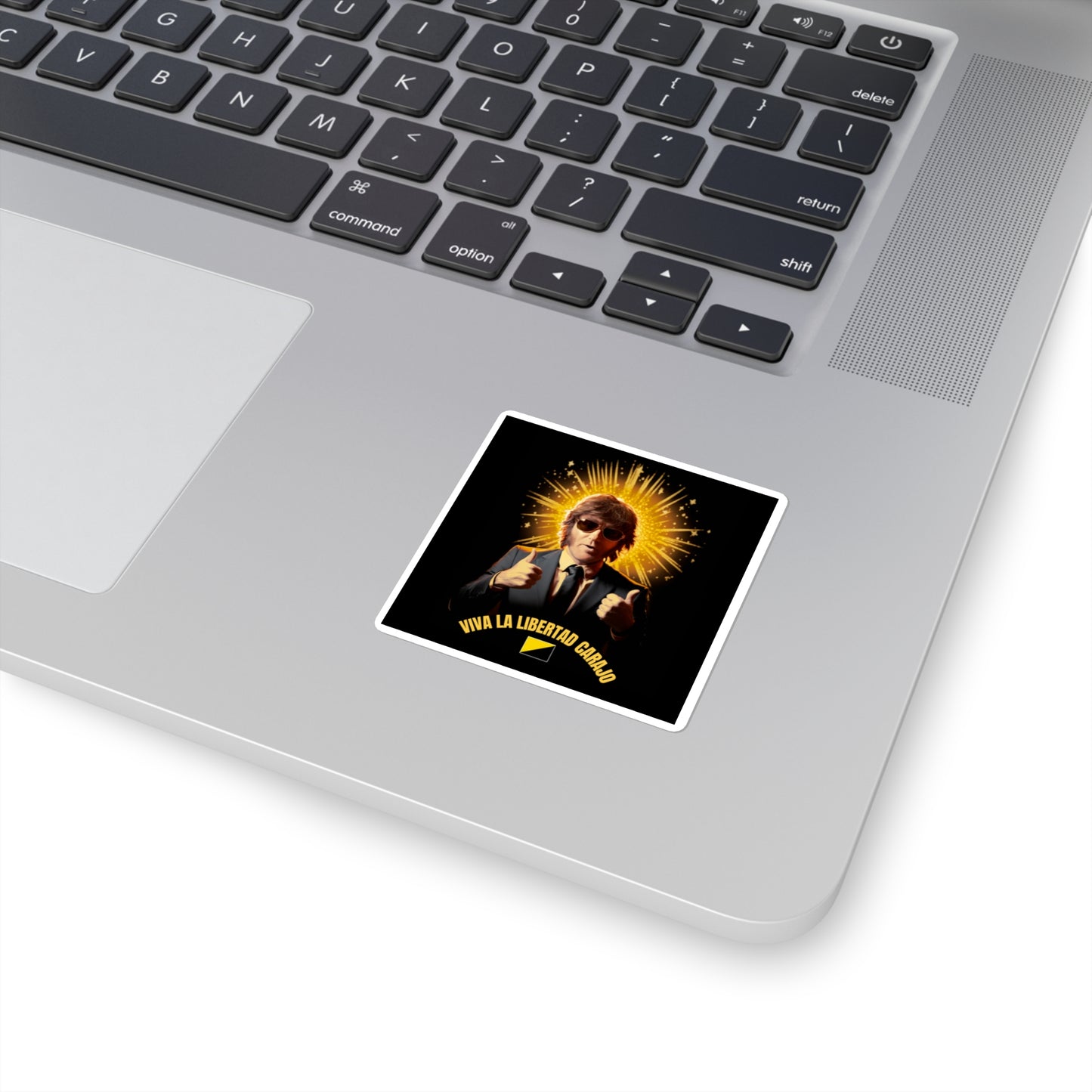 Javier Milei Square Stickers