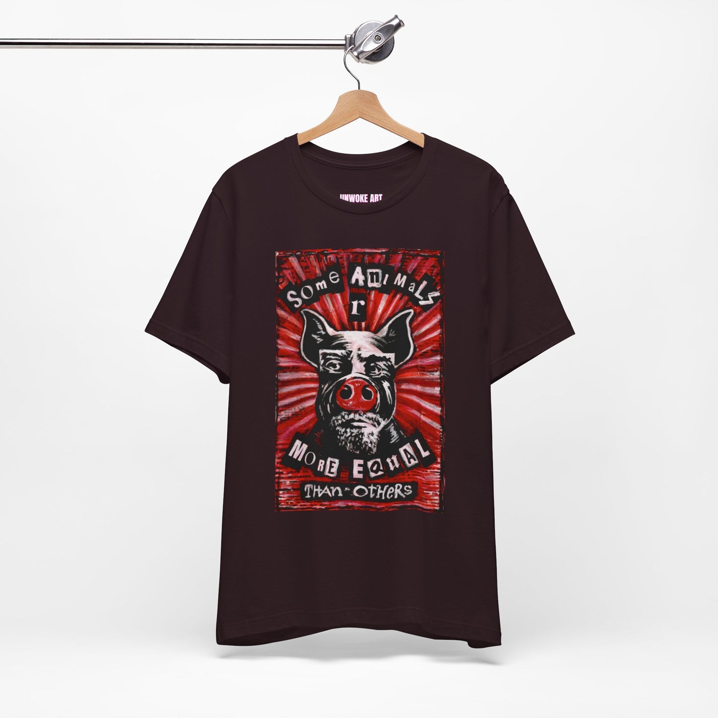 Some Animals R More Equal Than Others Zine Unisex Jersey Short Sleeve Tee