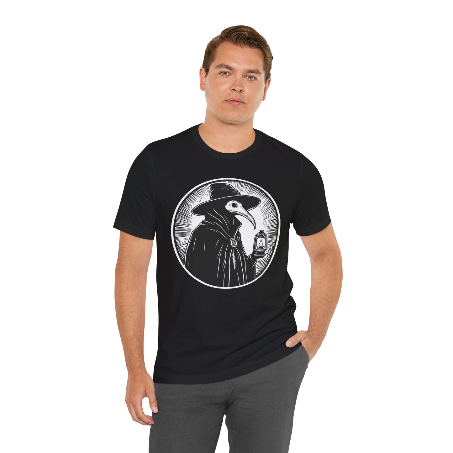 Decode The Left Plague Doctor Tee