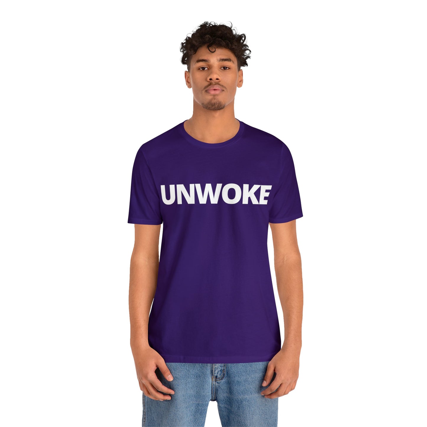 UNWOKE Unisex Jersey Short Sleeve Tee