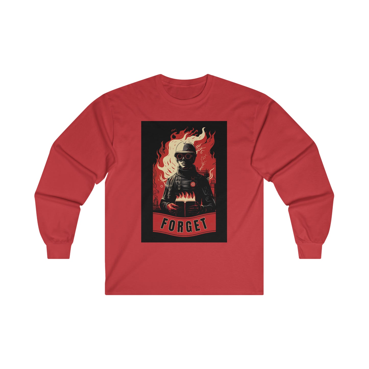 Fahrenheit 451 Ultra Cotton Long Sleeve Tee