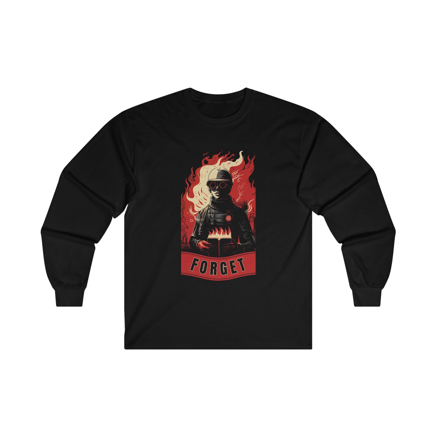 Fahrenheit 451 Ultra Cotton Long Sleeve Tee