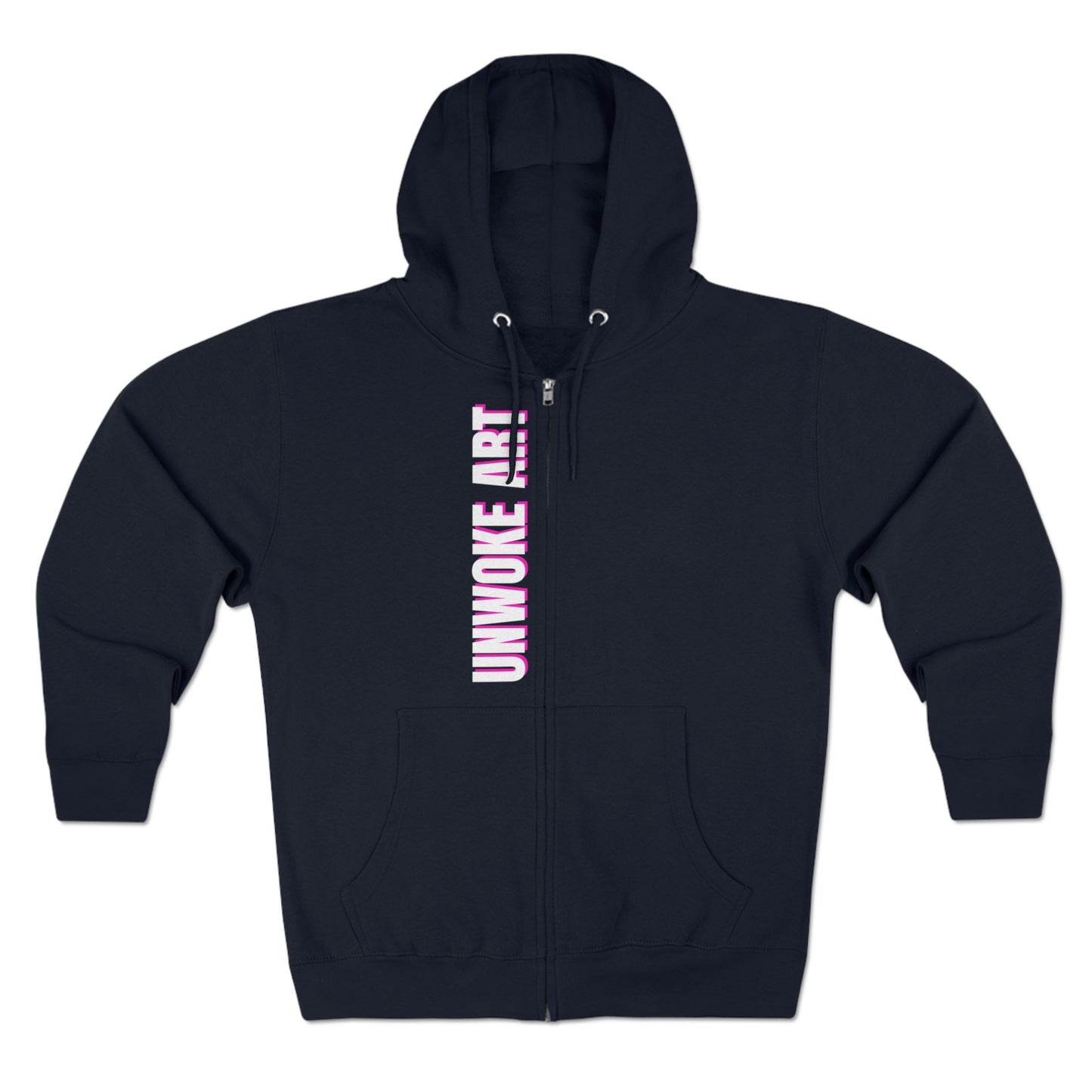 Whiteness Means Capitalism Warhol Tribute Unisex Zip Hoodie