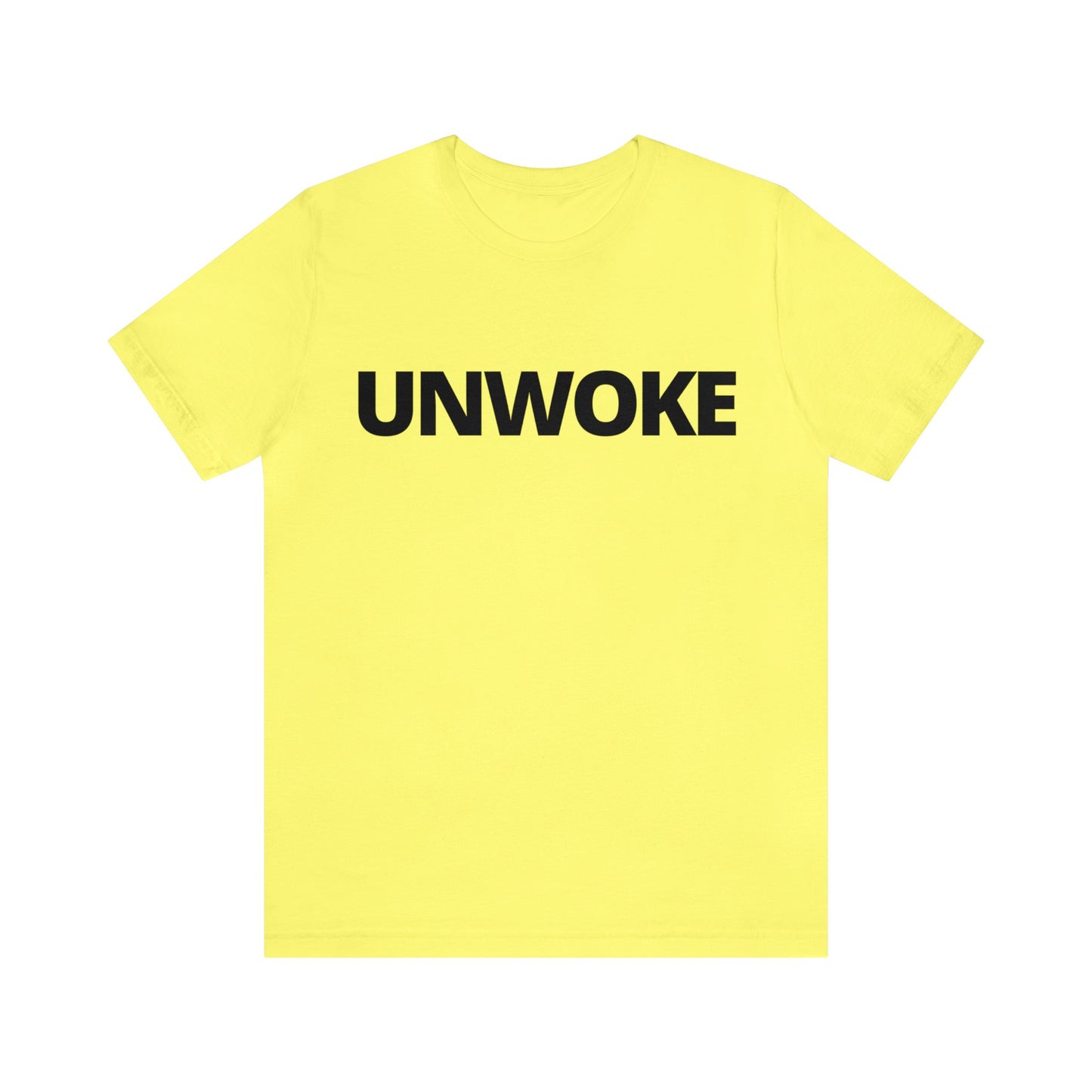 UNWOKE Unisex Jersey Short Sleeve Tee