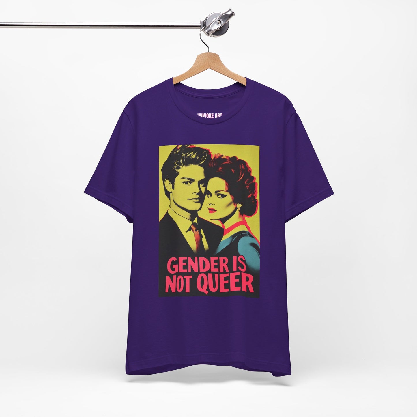 Gender is Not Queer Unisex Jersey Short Sleeve Tee