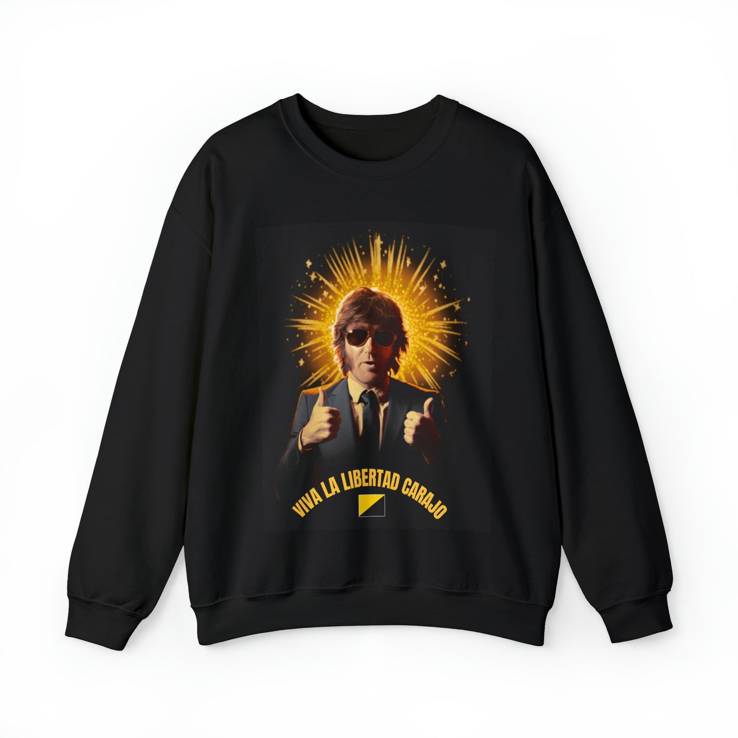 Javier Milei Unisex Heavy Blend™ Crewneck Sweatshirt