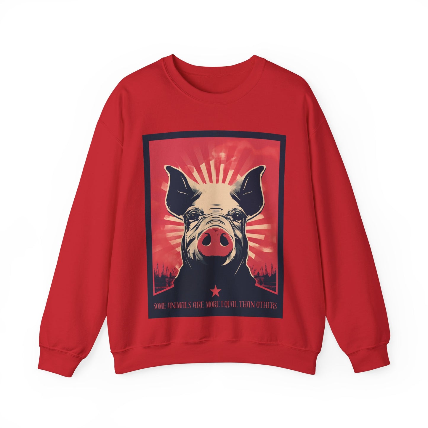 Some Animals Are More Equal Than Others Unisex Heavy Blend™ Crewneck Sweatshirt