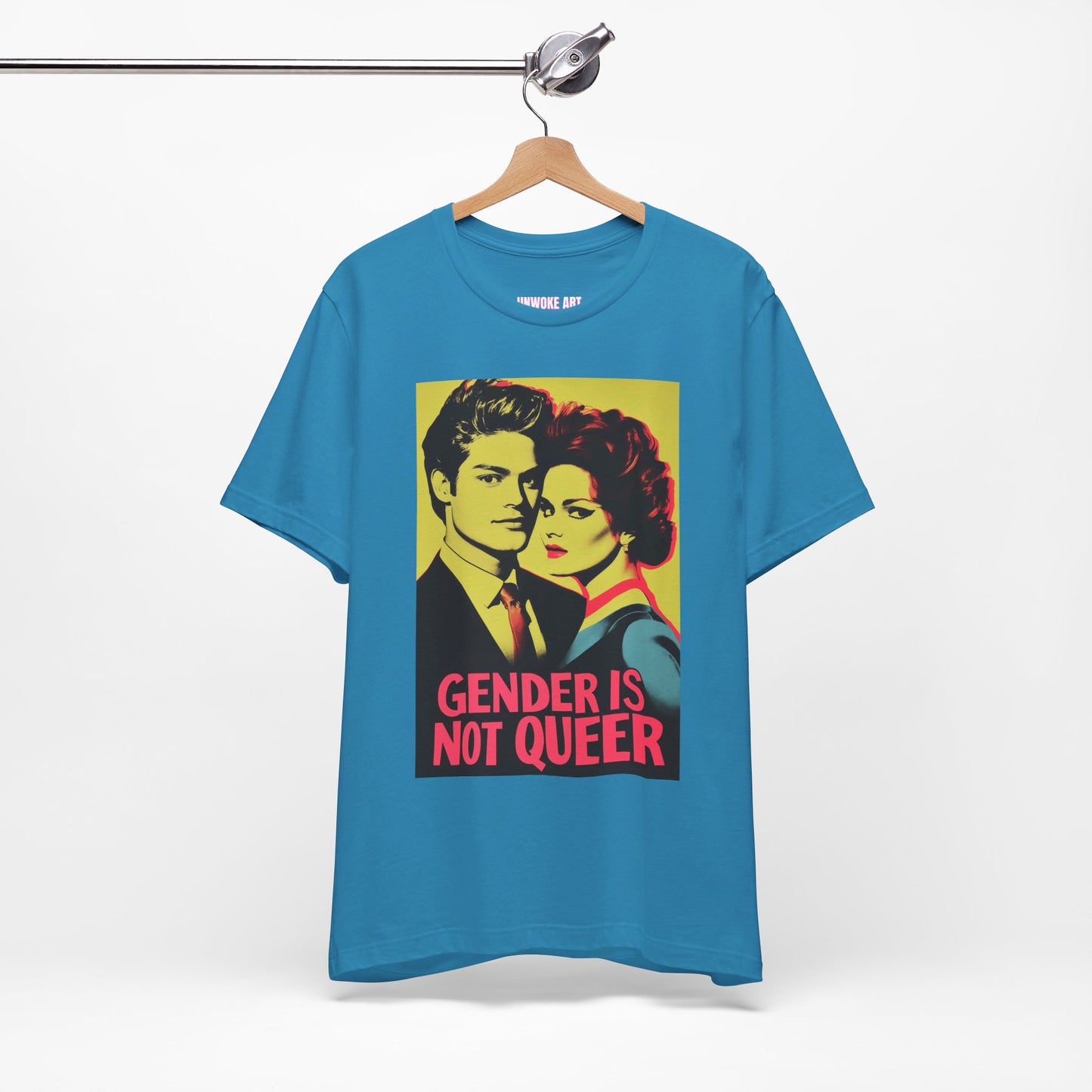 Gender is Not Queer Unisex Jersey Short Sleeve Tee