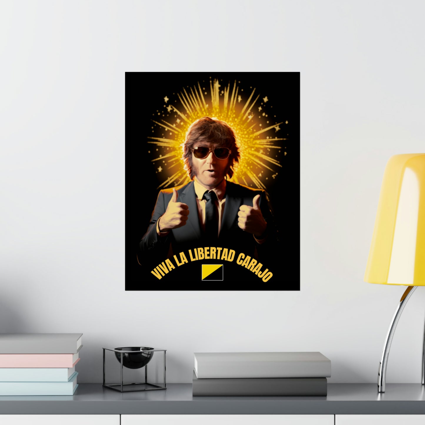 Javier Milei Matte Vertical Posters