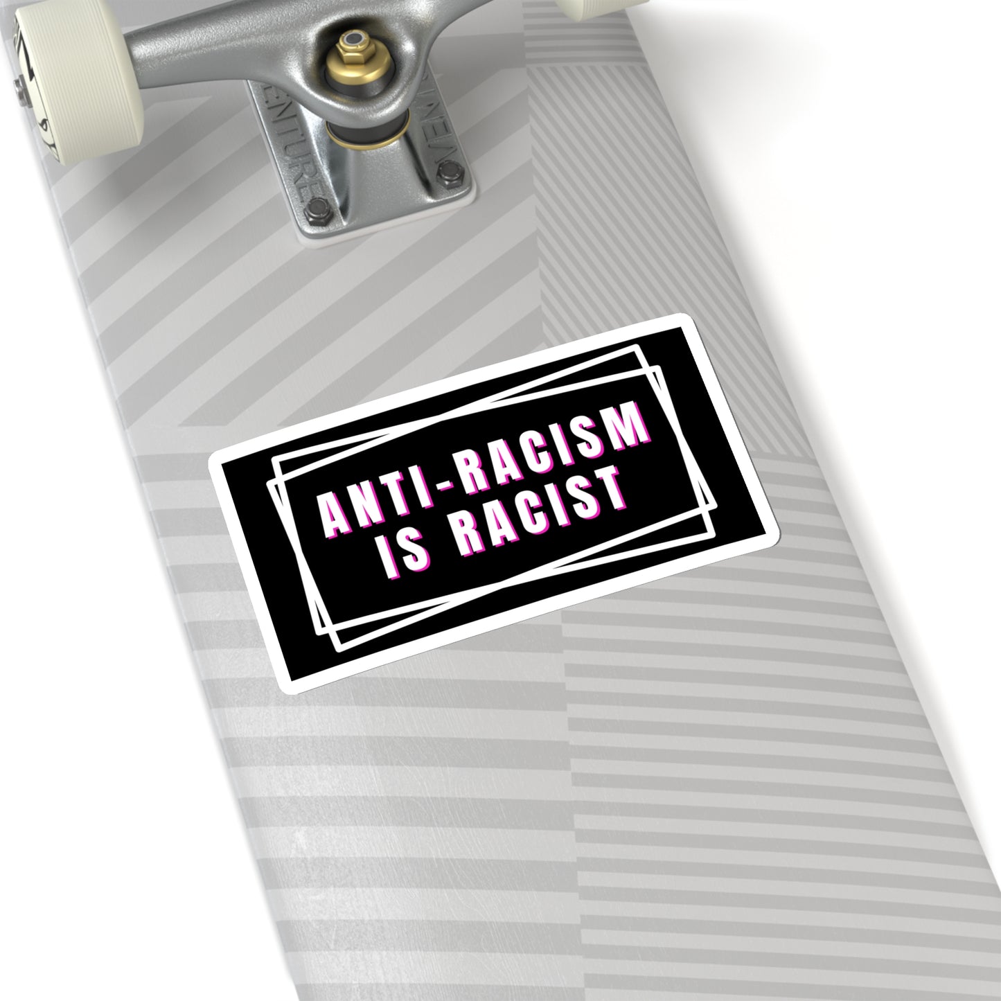 Anti-Racism Is Racist Kiss-Cut Stickers