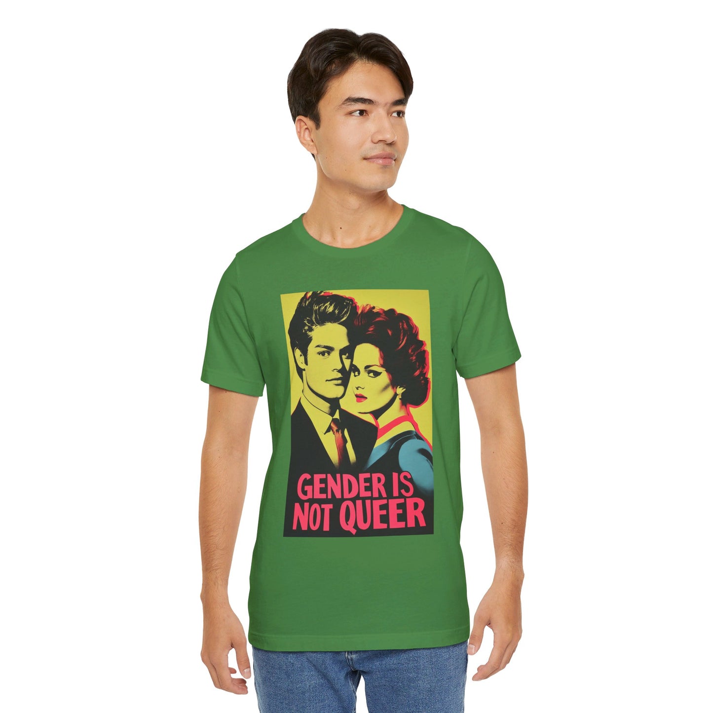 Gender is Not Queer Unisex Jersey Short Sleeve Tee