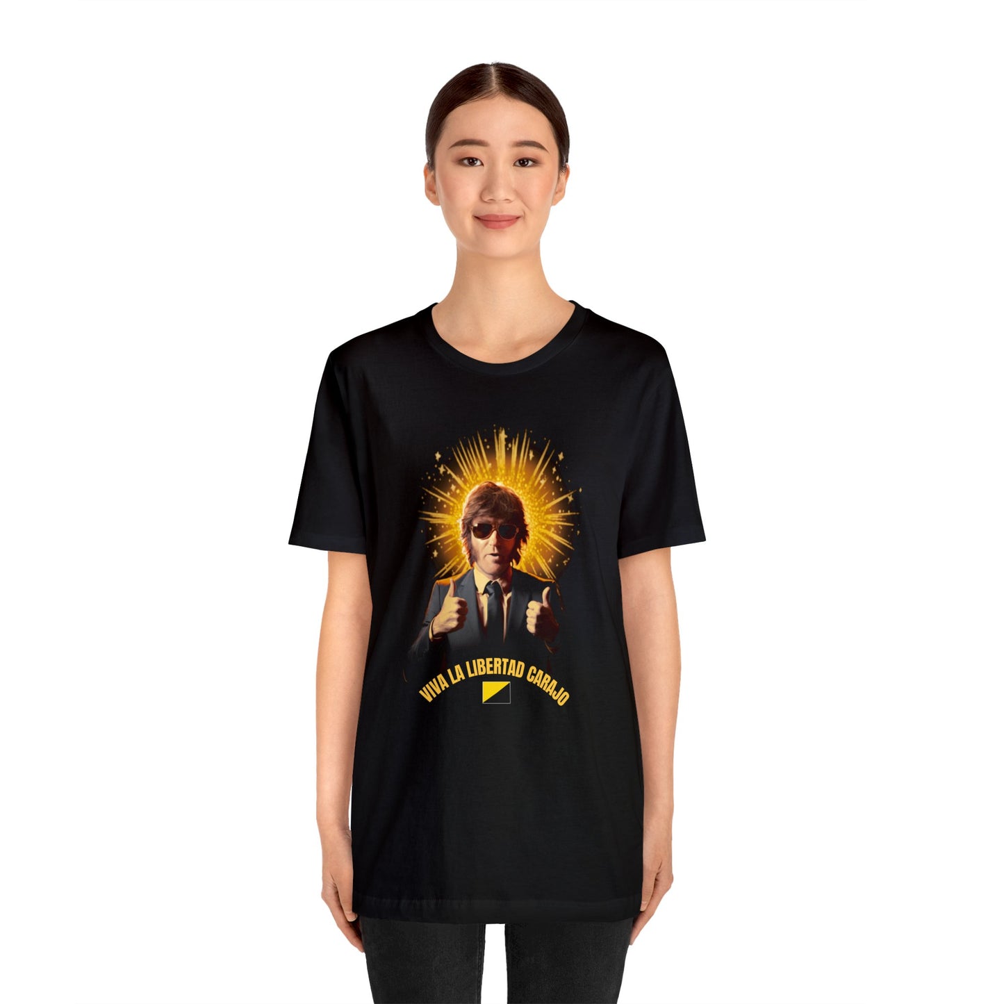 Javier Milei Unisex Jersey Short Sleeve Tee