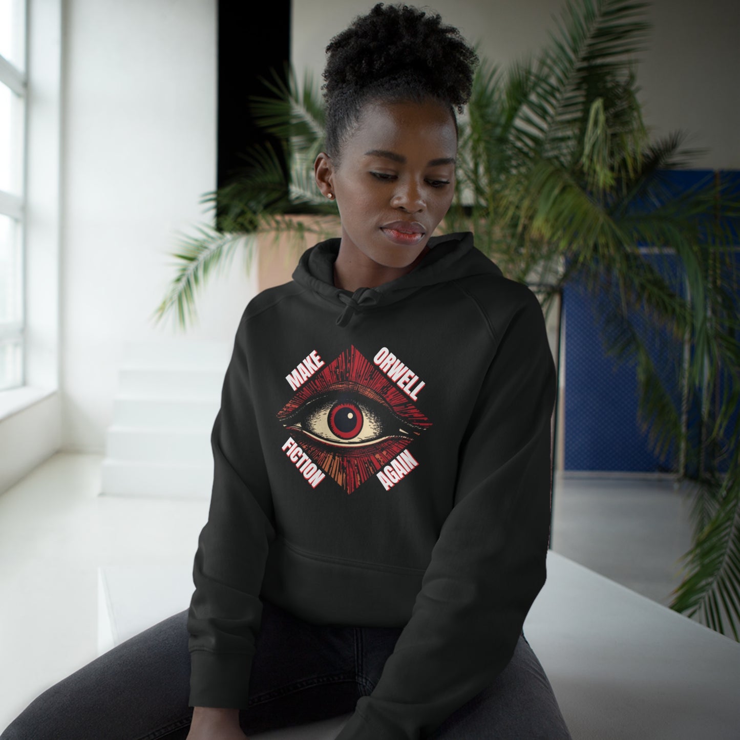 Make Orwell Fiction Again Unisex Supply Hoodie
