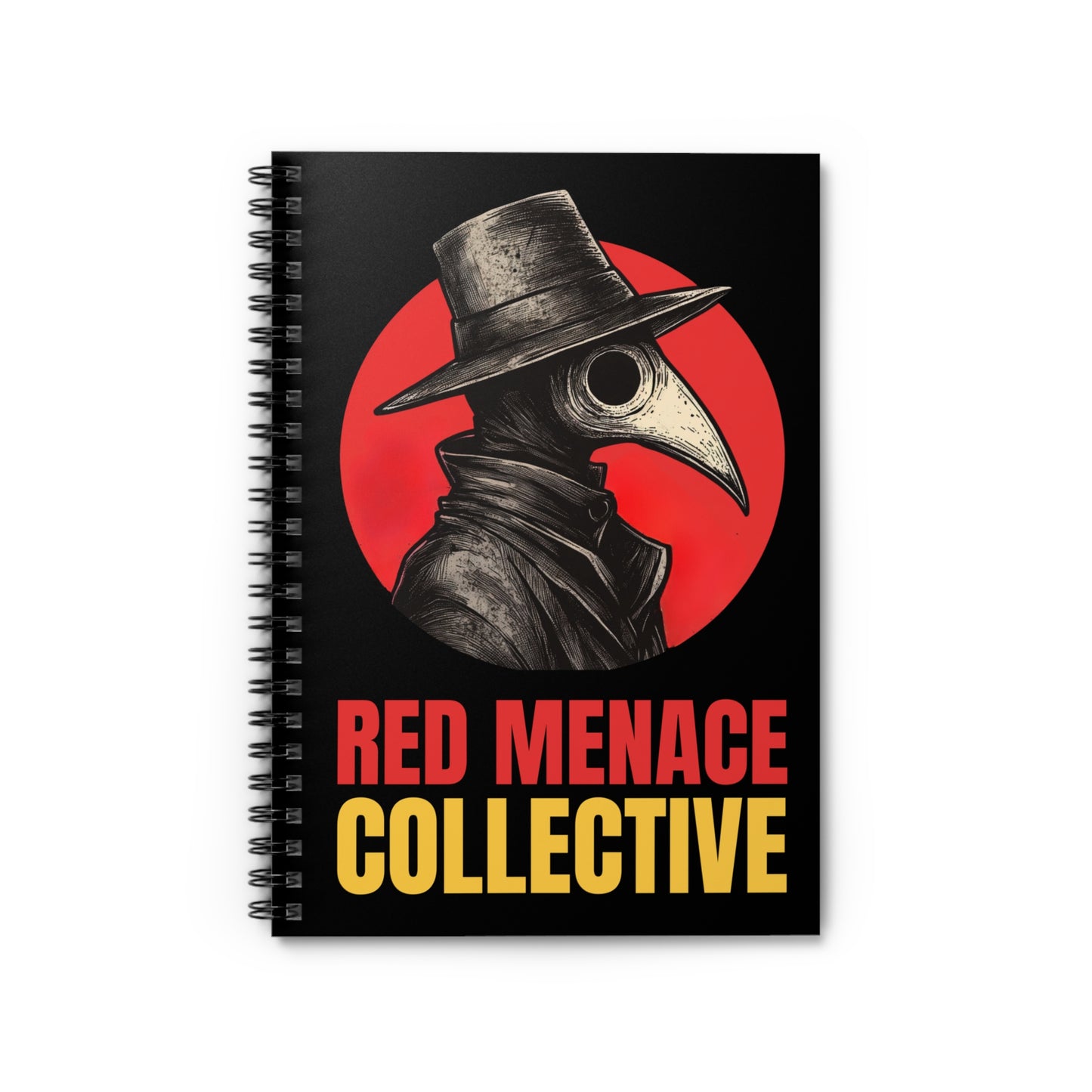 Red Menace Collective Spiral Notebook - Ruled Line