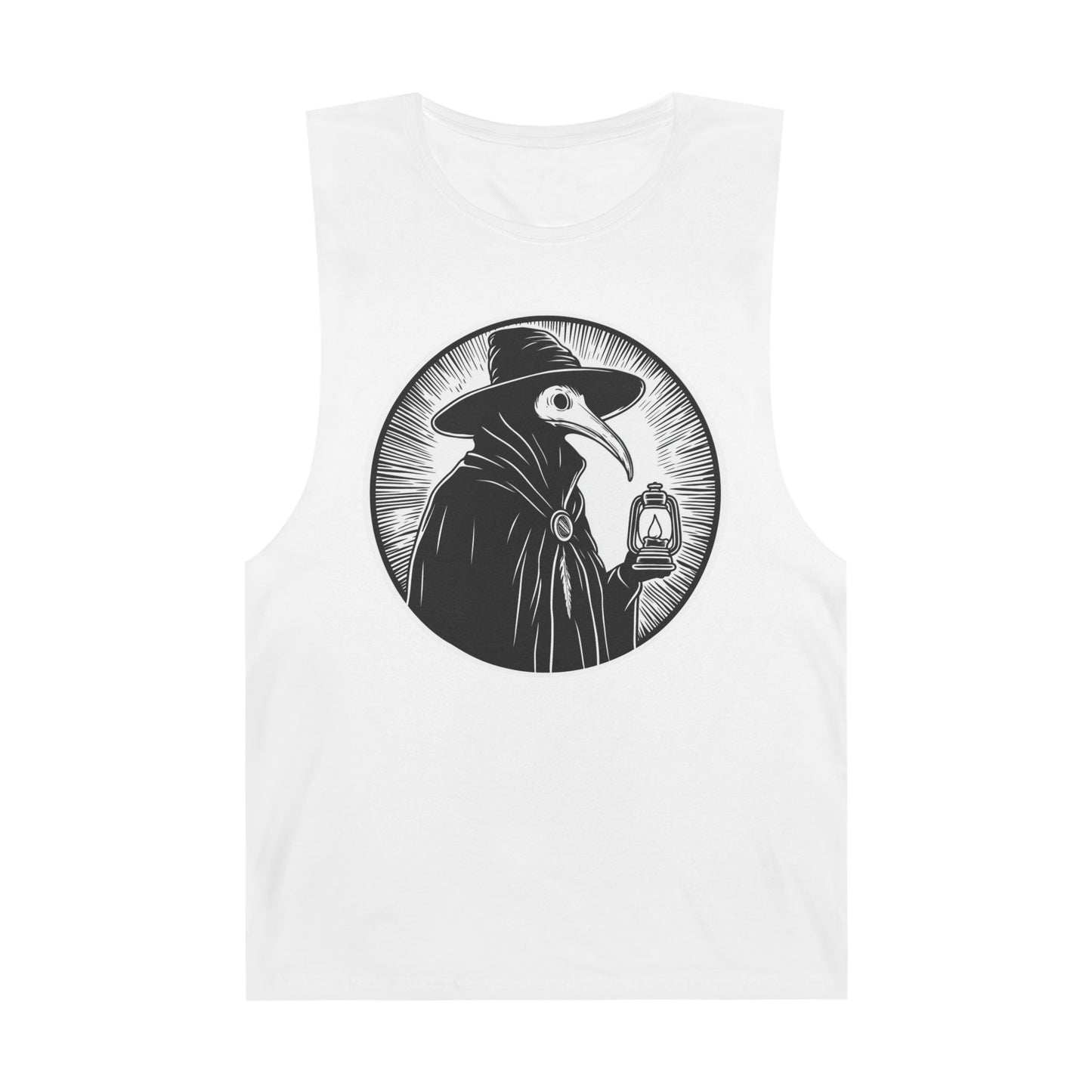 Decode The Left Plague Doctor Unisex Tank Top