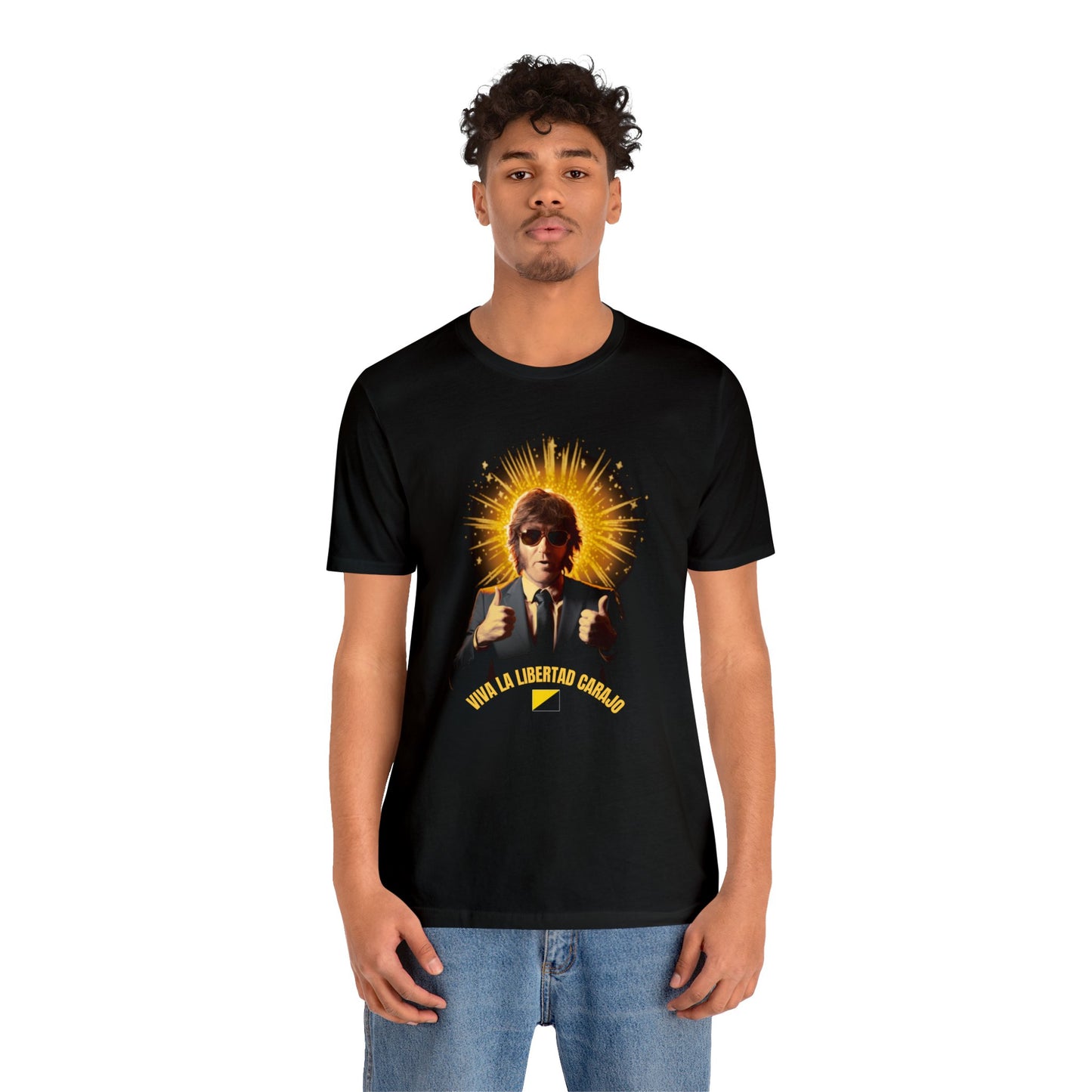 Javier Milei Unisex Jersey Short Sleeve Tee