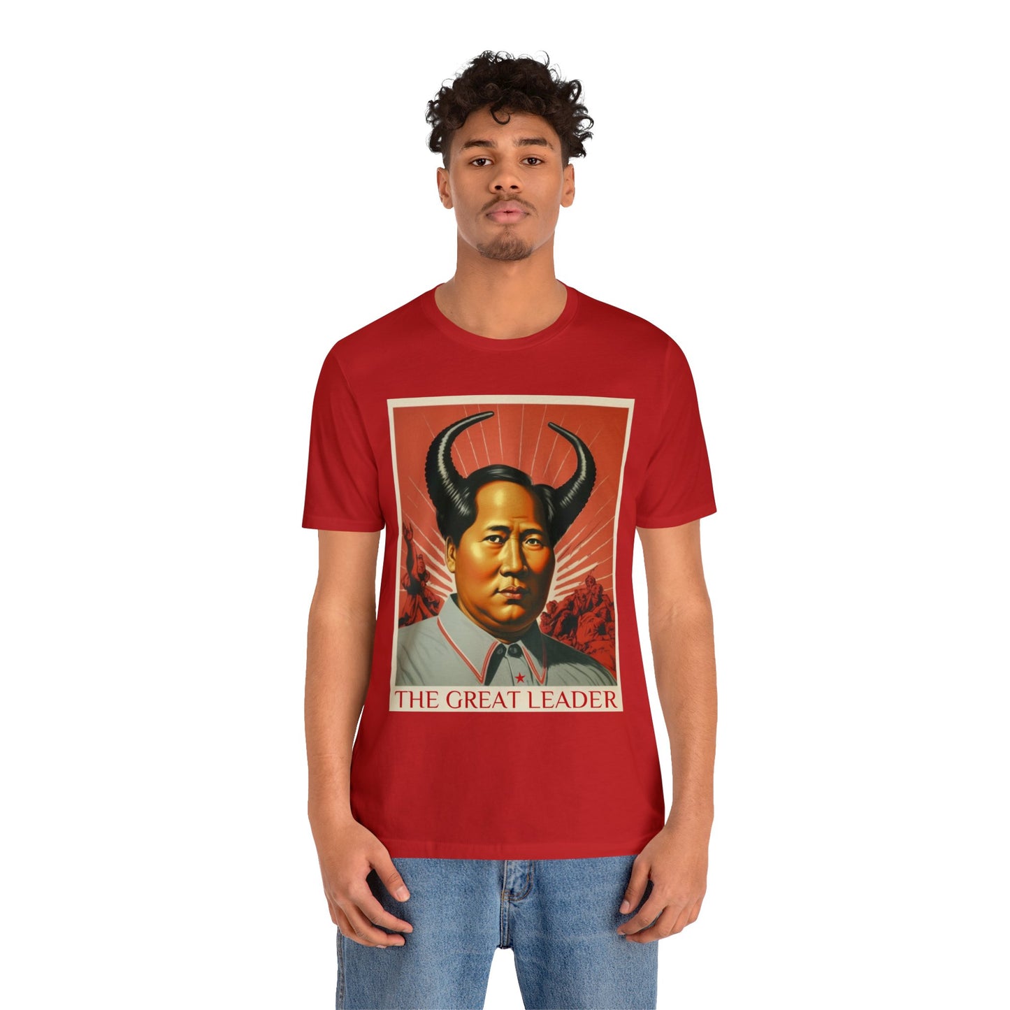 The Great Leader Unisex Jersey Short Sleeve Tee