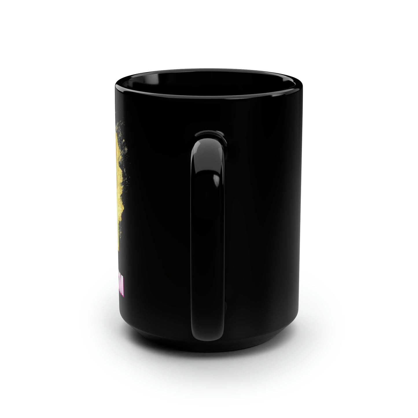 Trump Mug Shot #ResistFascism Black Mug, 15oz