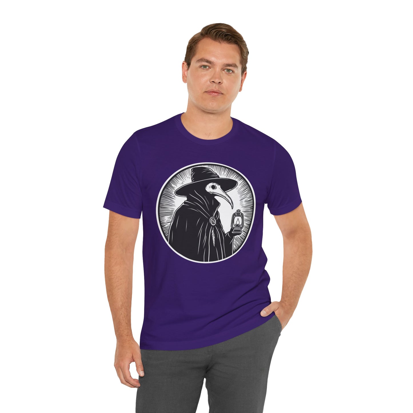 Decode The Left Plague Doctor Tee