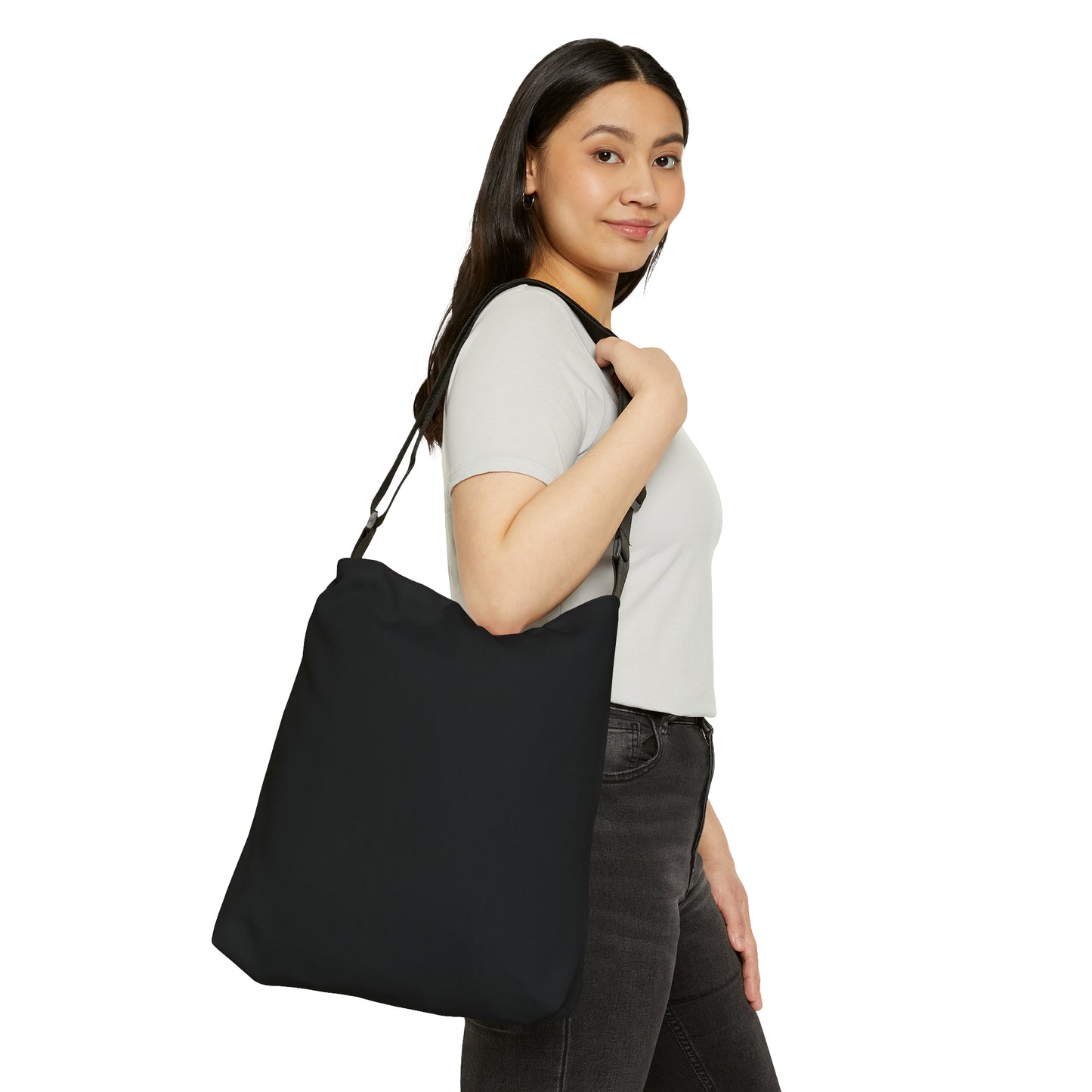 Whiteness Means Capitalism Adjustable Tote Bag (AOP)