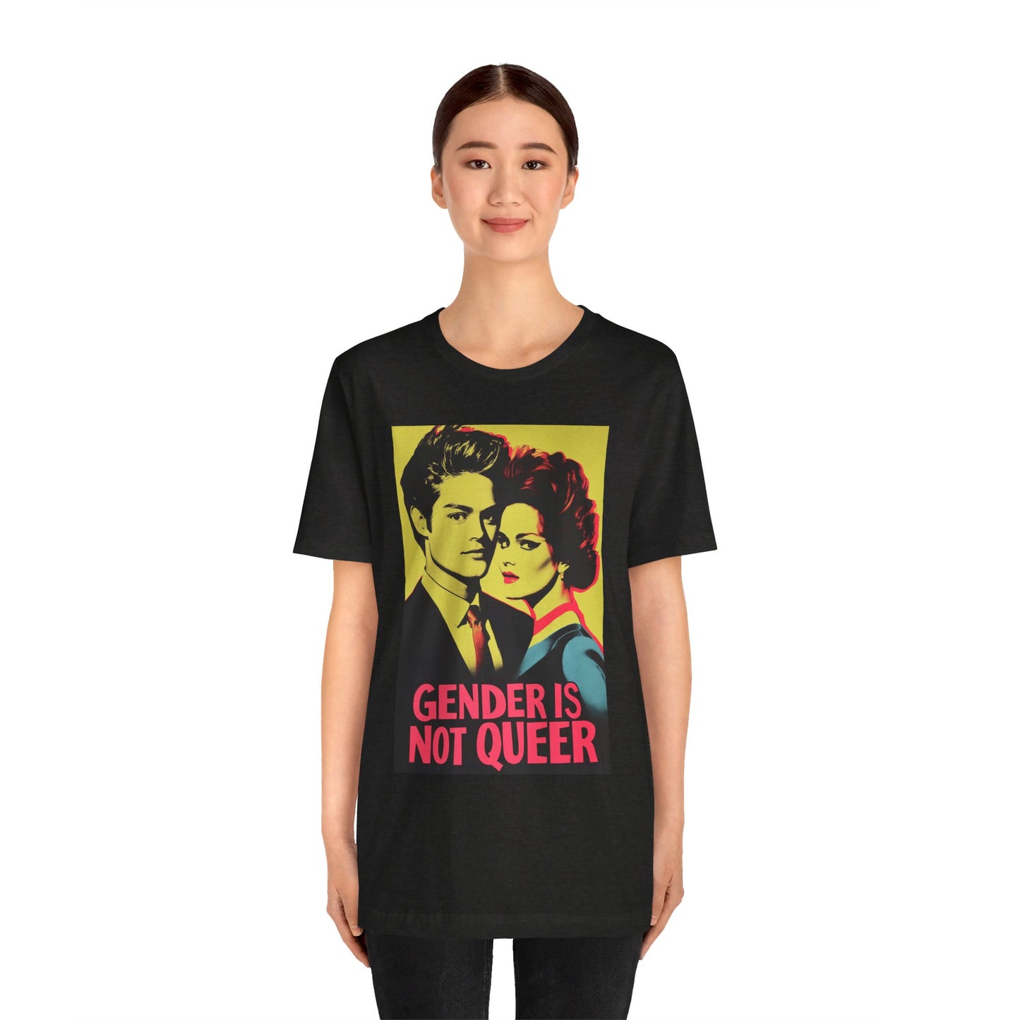 Gender is Not Queer Unisex Jersey Short Sleeve Tee