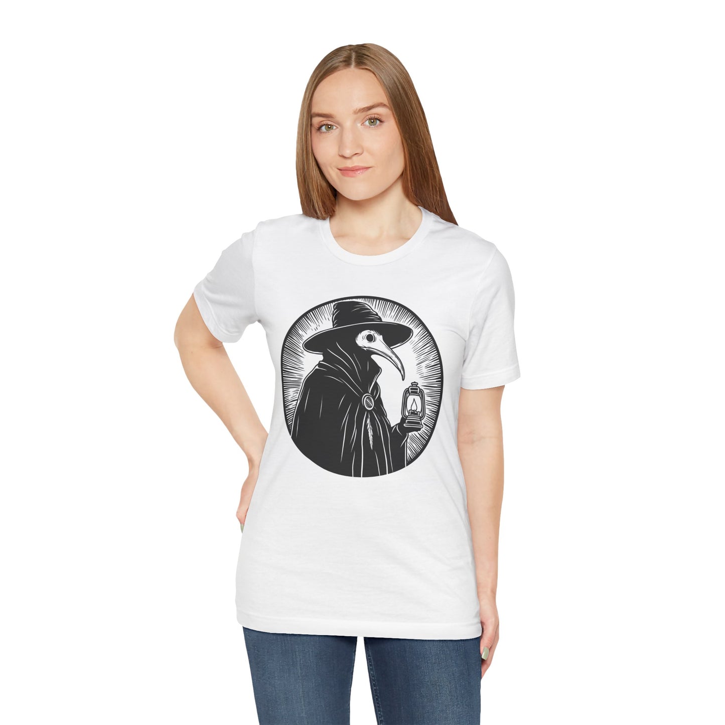 Decode The Left Plague Doctor Tee