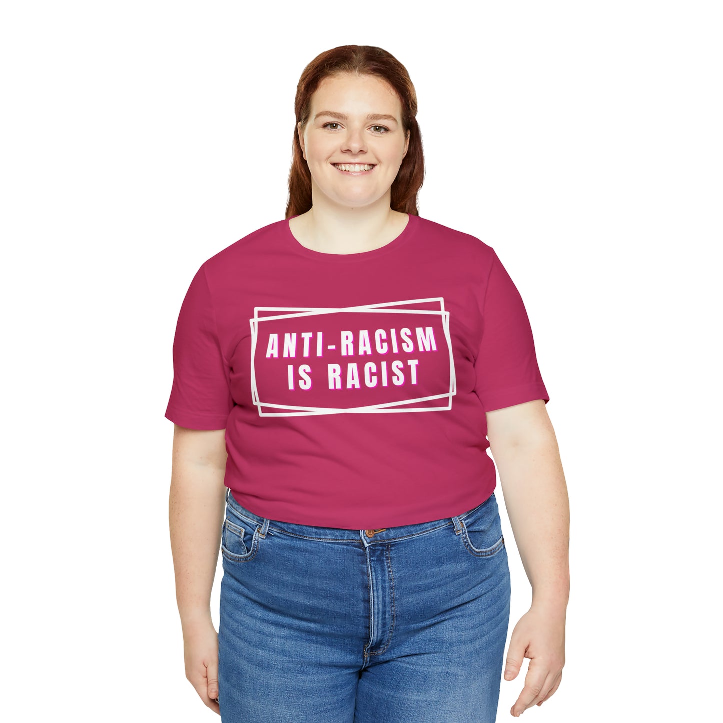 Anti-Racism Is Racist Unisex Jersey Short Sleeve Tee