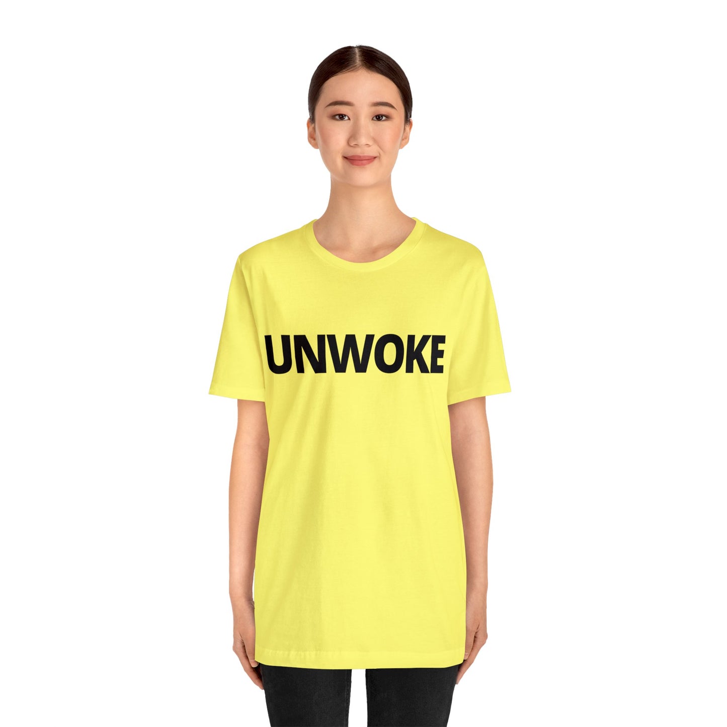 UNWOKE Unisex Jersey Short Sleeve Tee