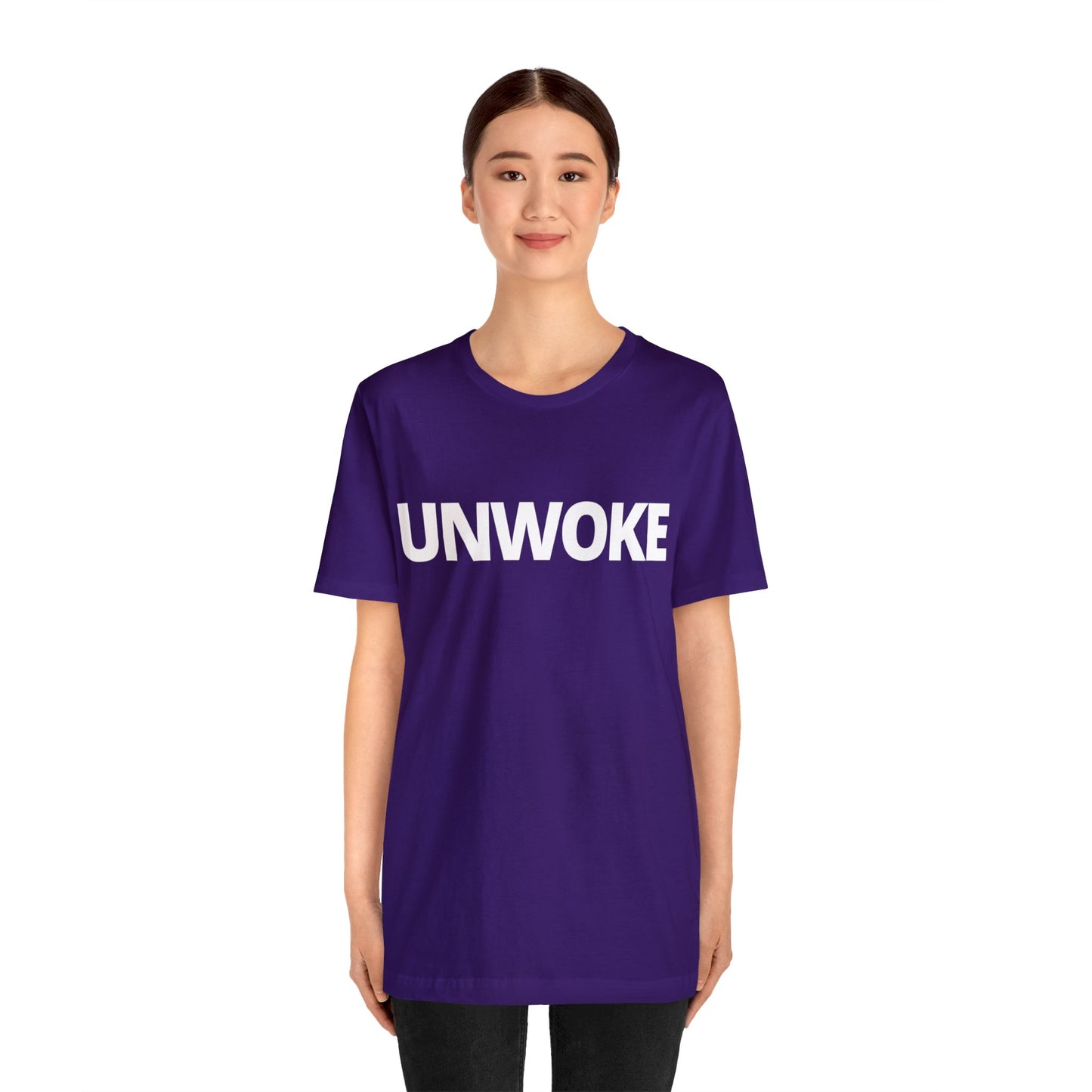 UNWOKE Unisex Jersey Short Sleeve Tee