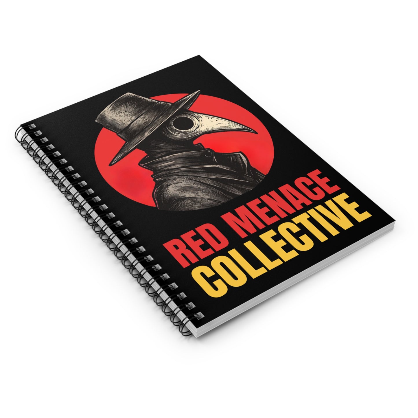 Red Menace Collective Spiral Notebook - Ruled Line