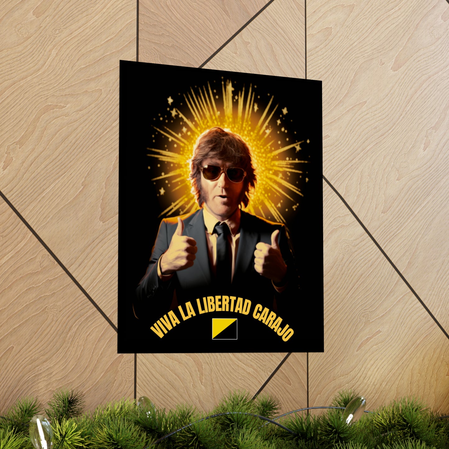 Javier Milei Matte Vertical Posters