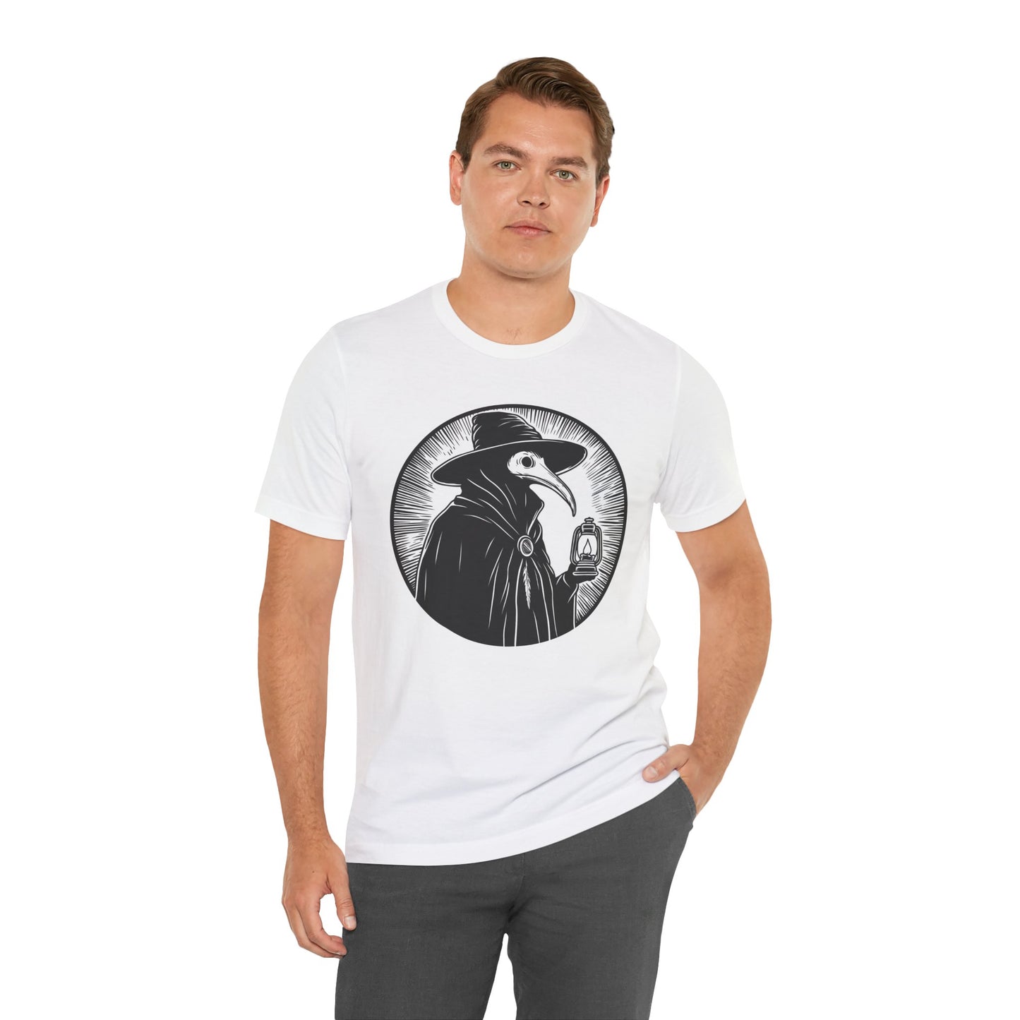 Decode The Left Plague Doctor Tee