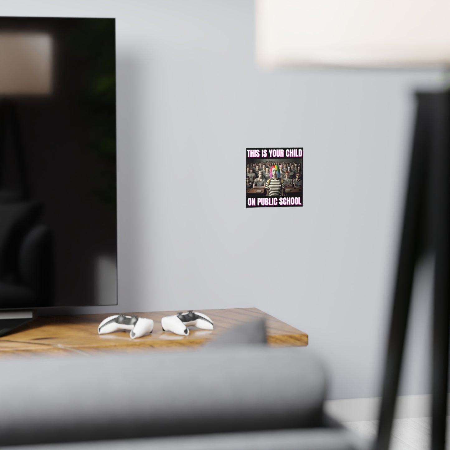 Your Child On Public School Matte Paper Poster