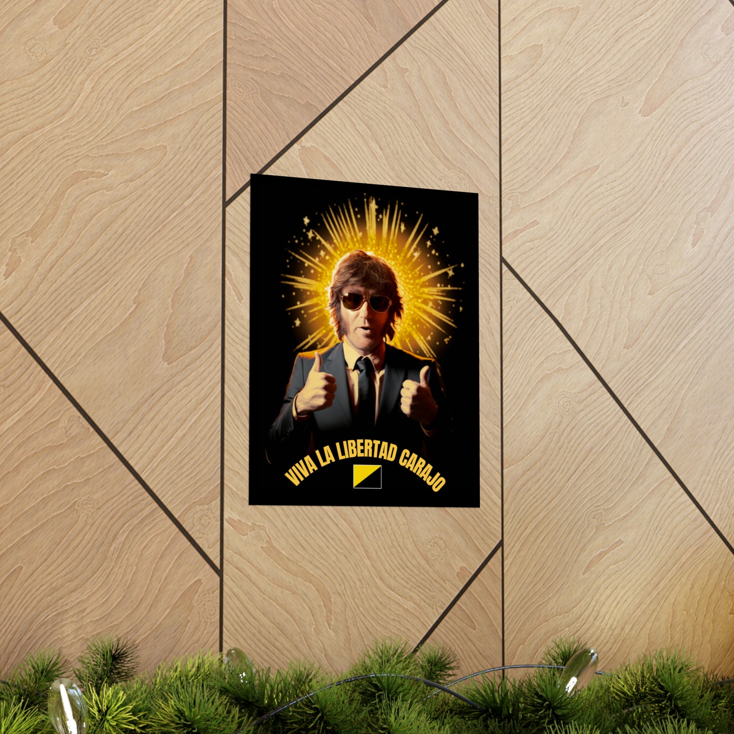 Javier Milei Matte Vertical Posters