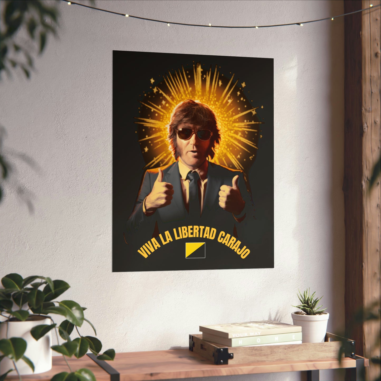 Javier Milei Matte Vertical Posters