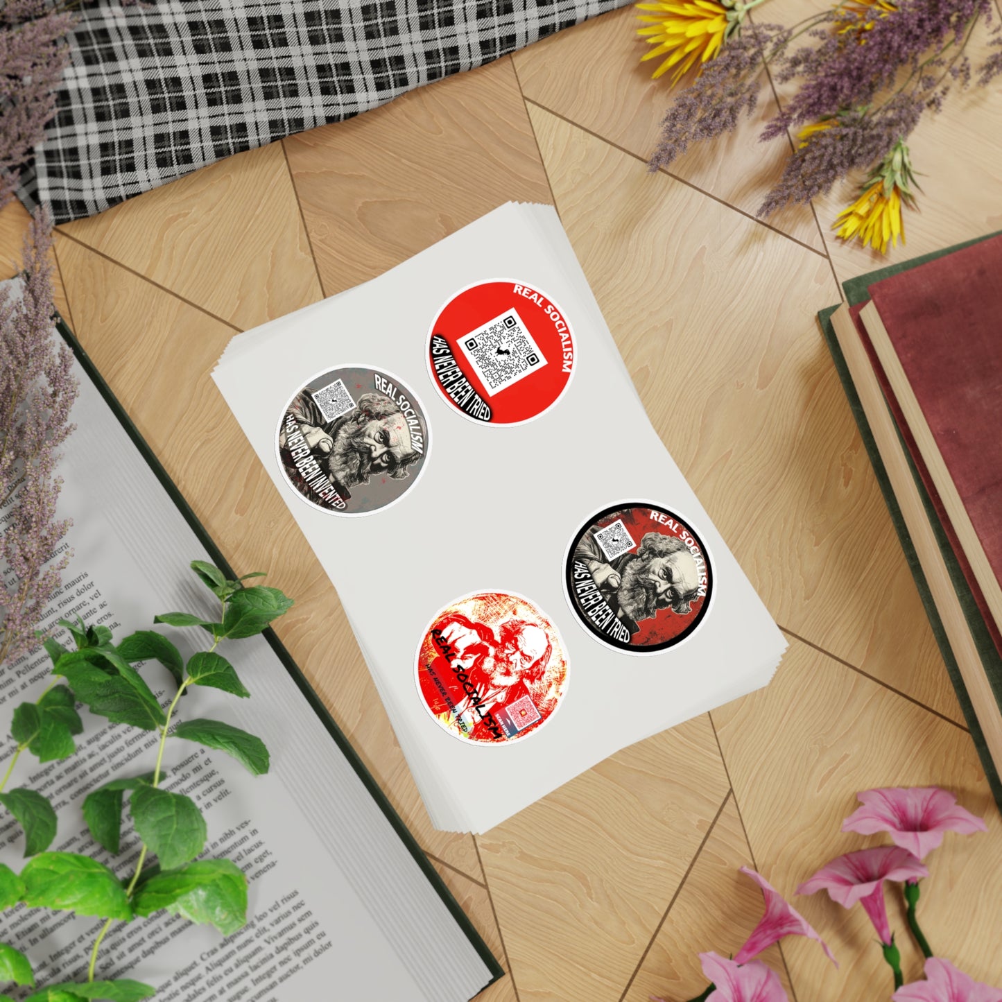 Zine Sticker Sheets #3 - 10 Sheet Bundle