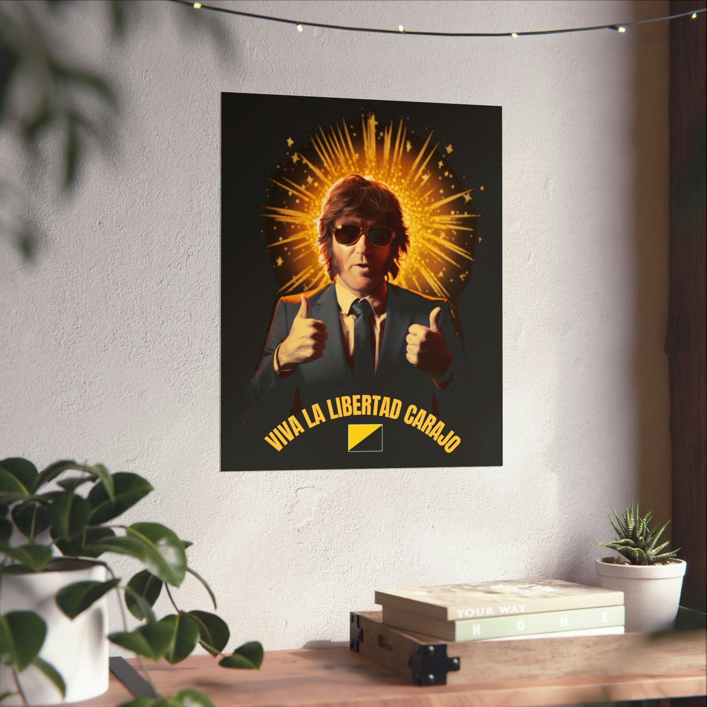 Javier Milei Matte Vertical Posters