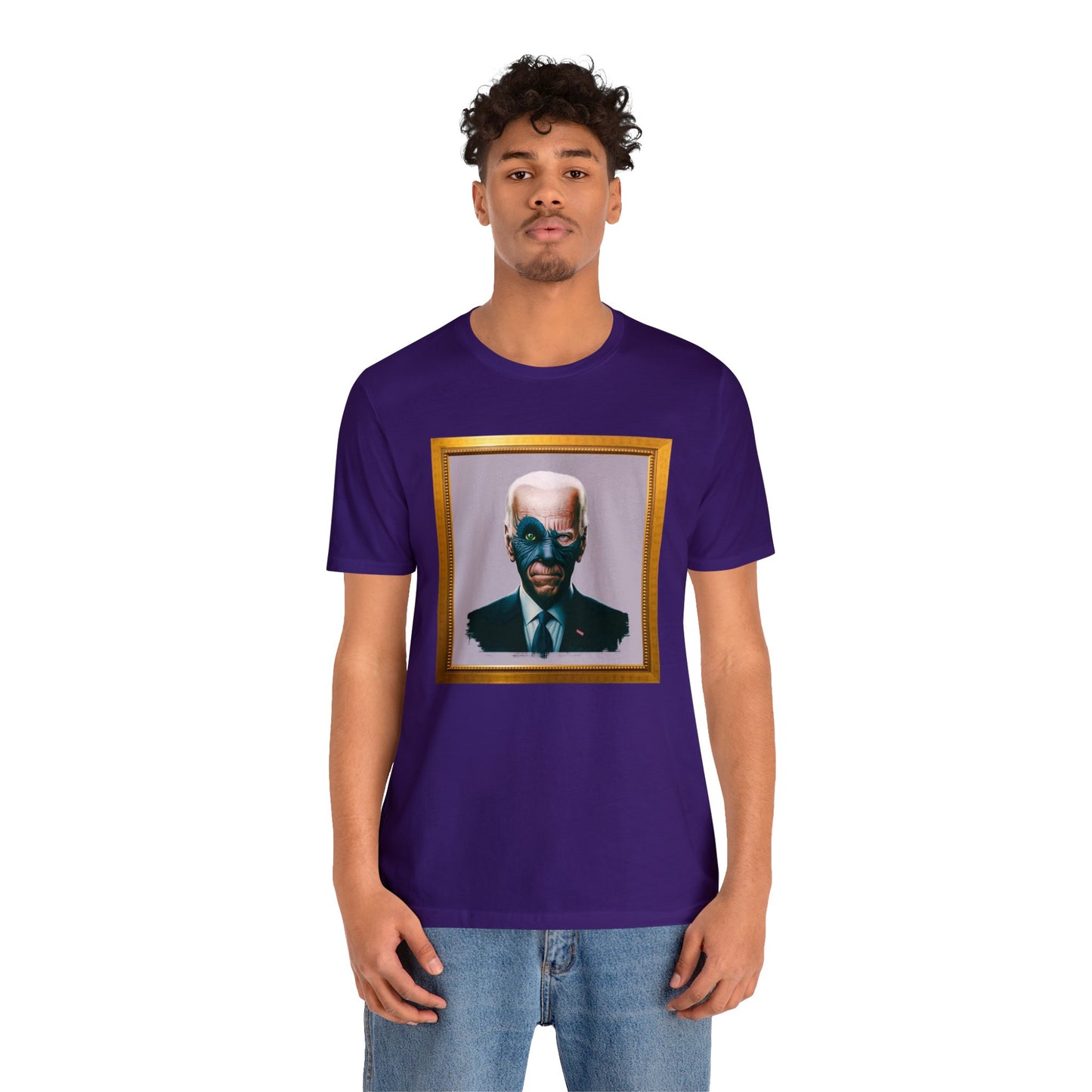 Joe Biden's Presidential Portrait Unisex Jersey Short Sleeve Tee