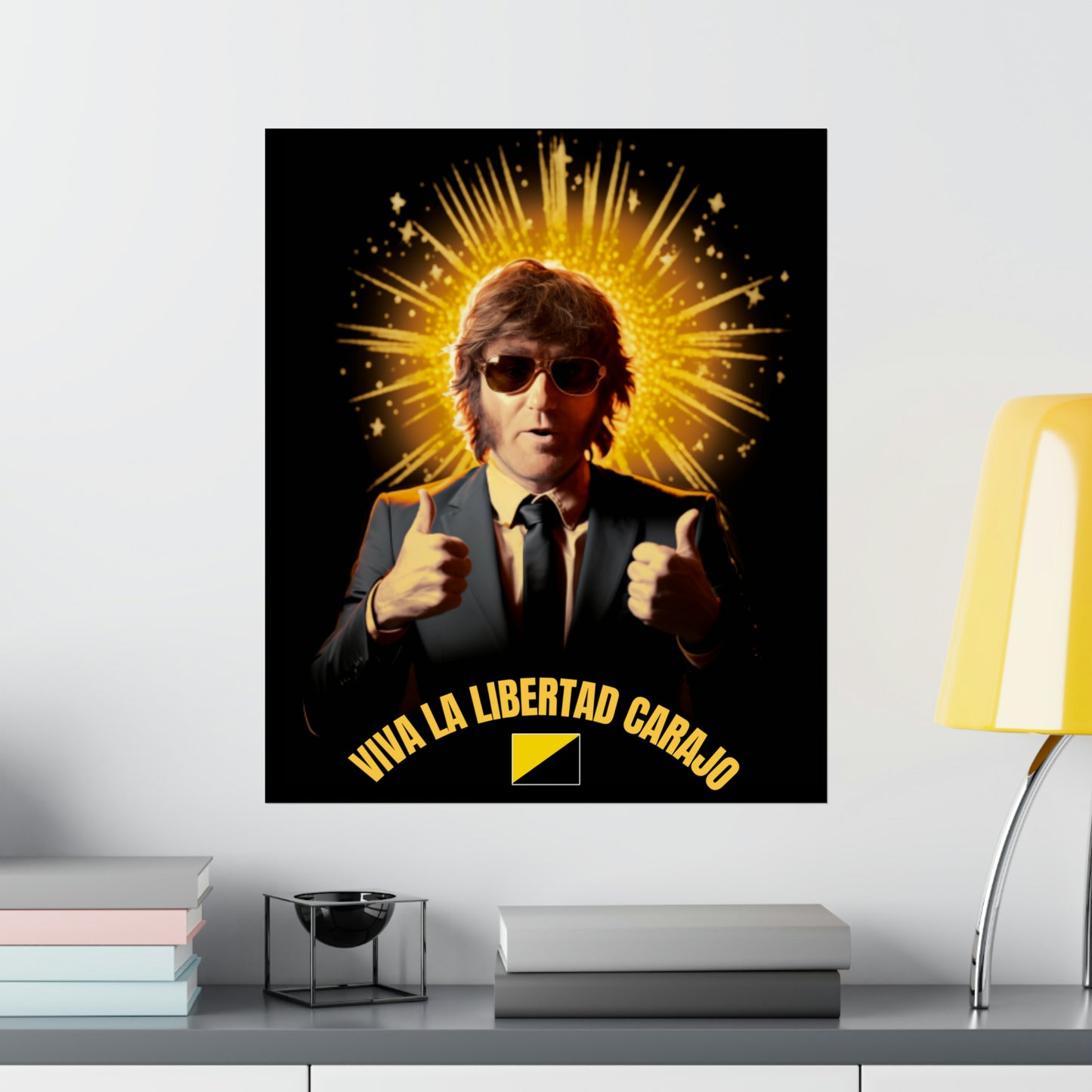 Javier Milei Matte Vertical Posters