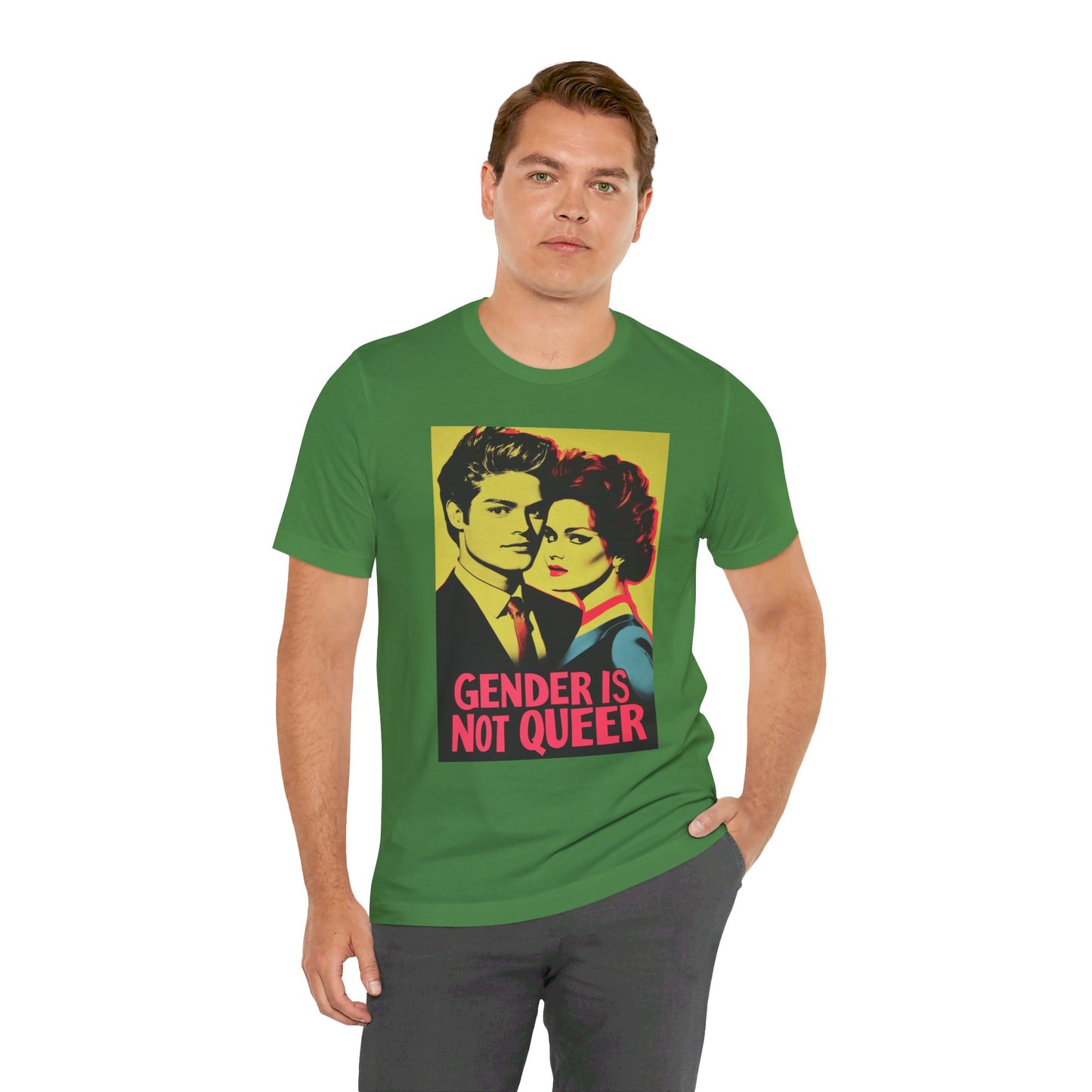 Gender is Not Queer Unisex Jersey Short Sleeve Tee